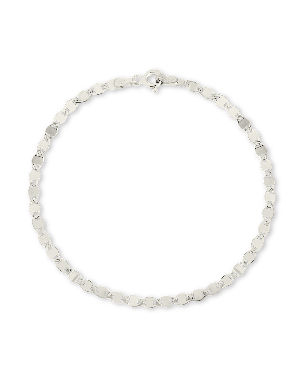 Sterling Silver Estela Confetti Chain Bracelet - Sterling Forever