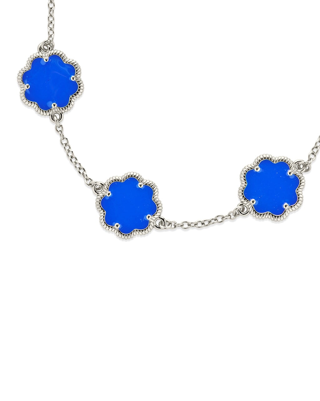 Rose Petal Station Bracelet Bracelet Sterling Forever 
