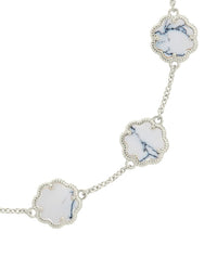 Rose Petal Station Bracelet Bracelet Sterling Forever 
