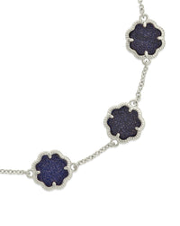 Rose Petal Station Bracelet Bracelet Sterling Forever 