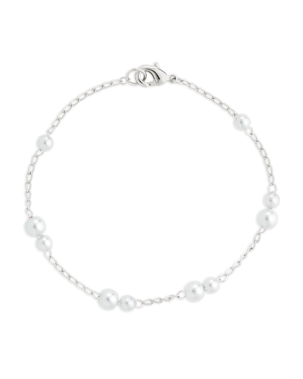 Tallulah Pearl Station Bracelet