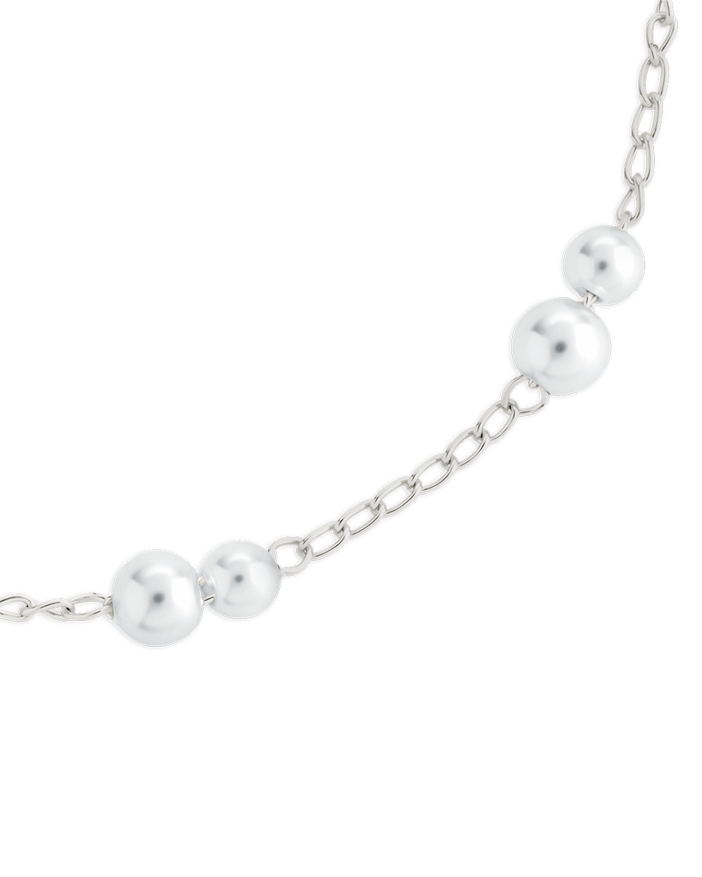 Tallulah Pearl Station Bracelet