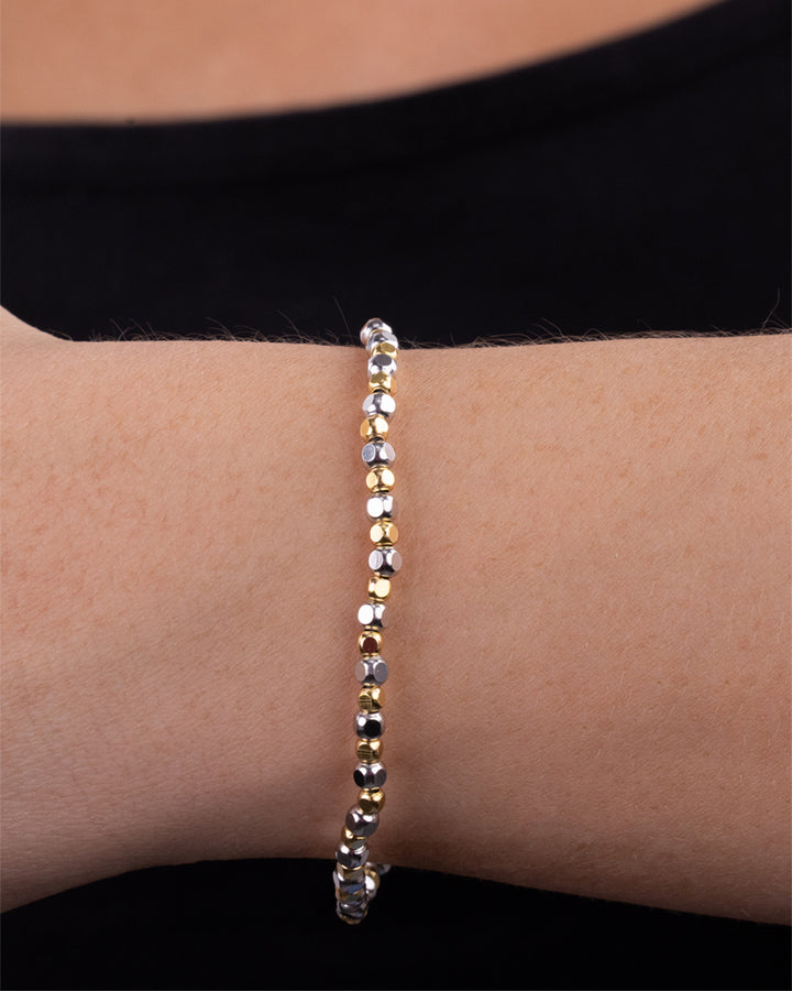 Sterling Silver Desiree Beaded Bracelet
