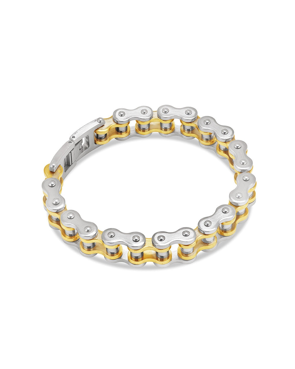 Men's Bolt Chain Watch Band Bracelet Bracelet Sterling Forever 