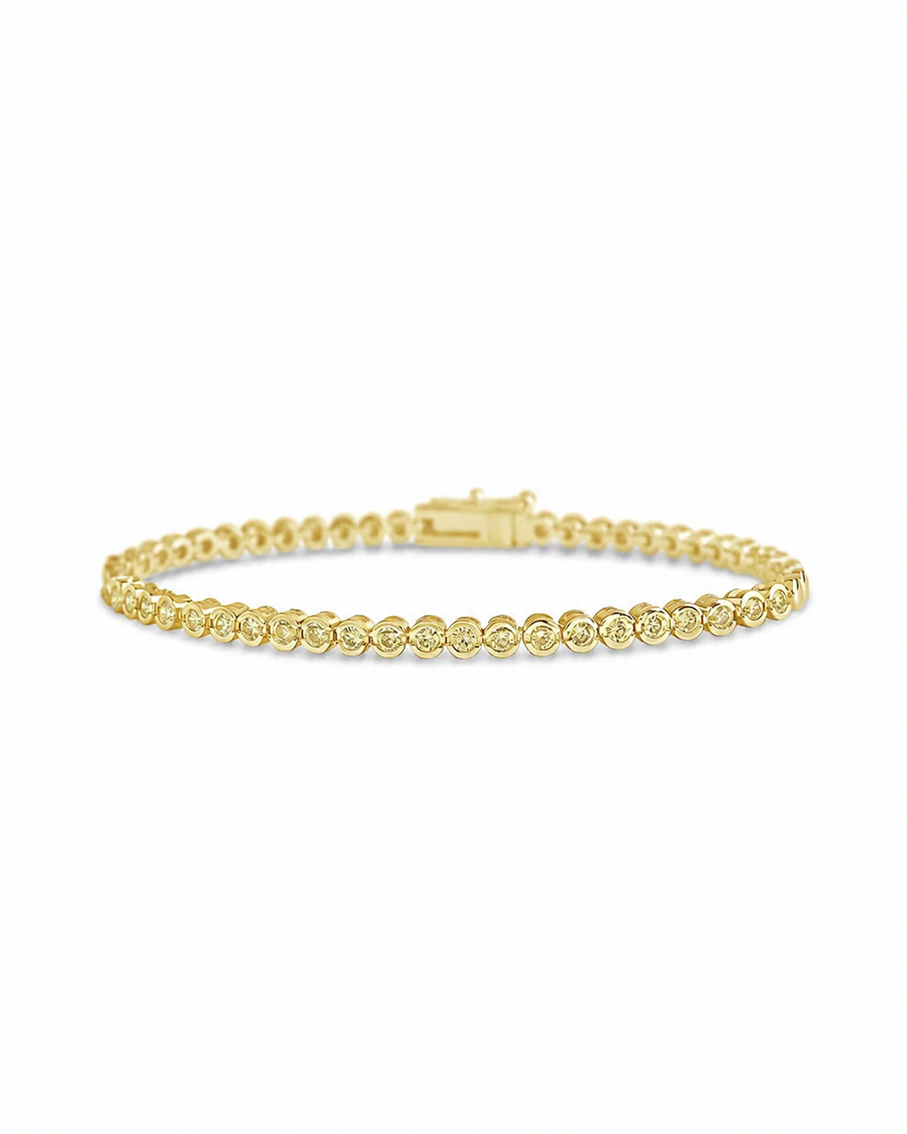 Helene Bezel Light Yellow CZ Jewelry Bundle - Sterling Forever