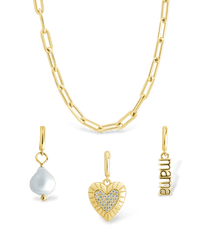 Mother's Day Charm Necklace Set - Sterling Forever