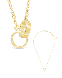 Mother/Daughter Matching Set - “Forever Connected Matching Necklace Set“ - Sterling Forever
