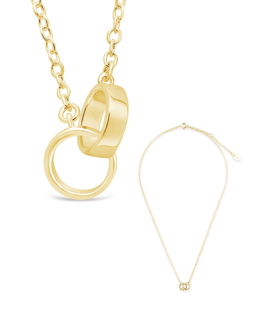 Mother/Daughter Matching Set - “Forever Connected Matching Necklace Set“ - Sterling Forever