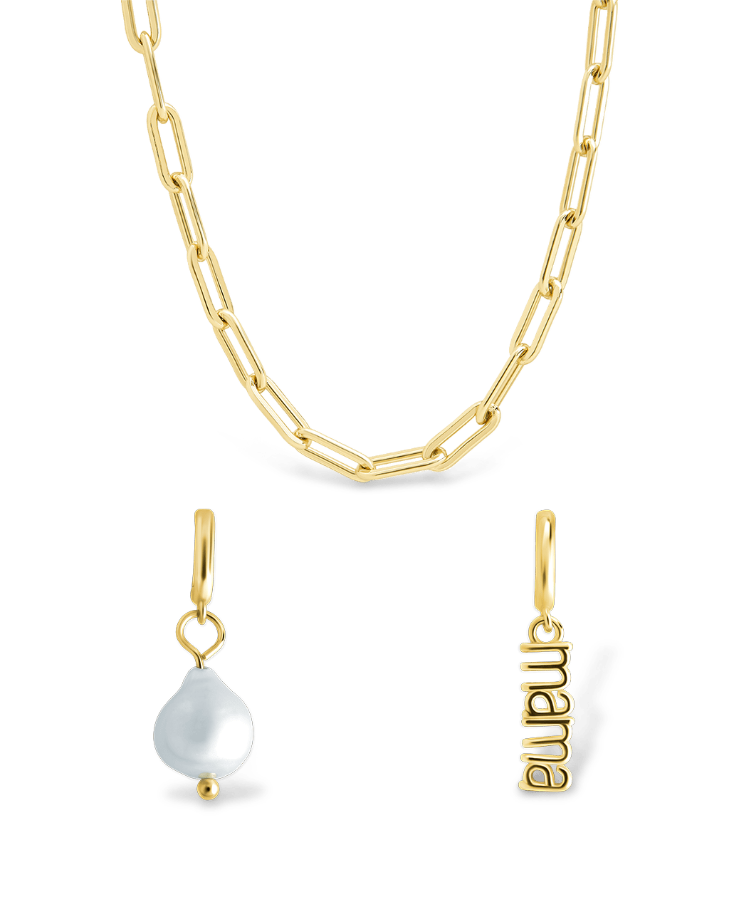 Mother's Day Charm Necklace Set - Sterling Forever