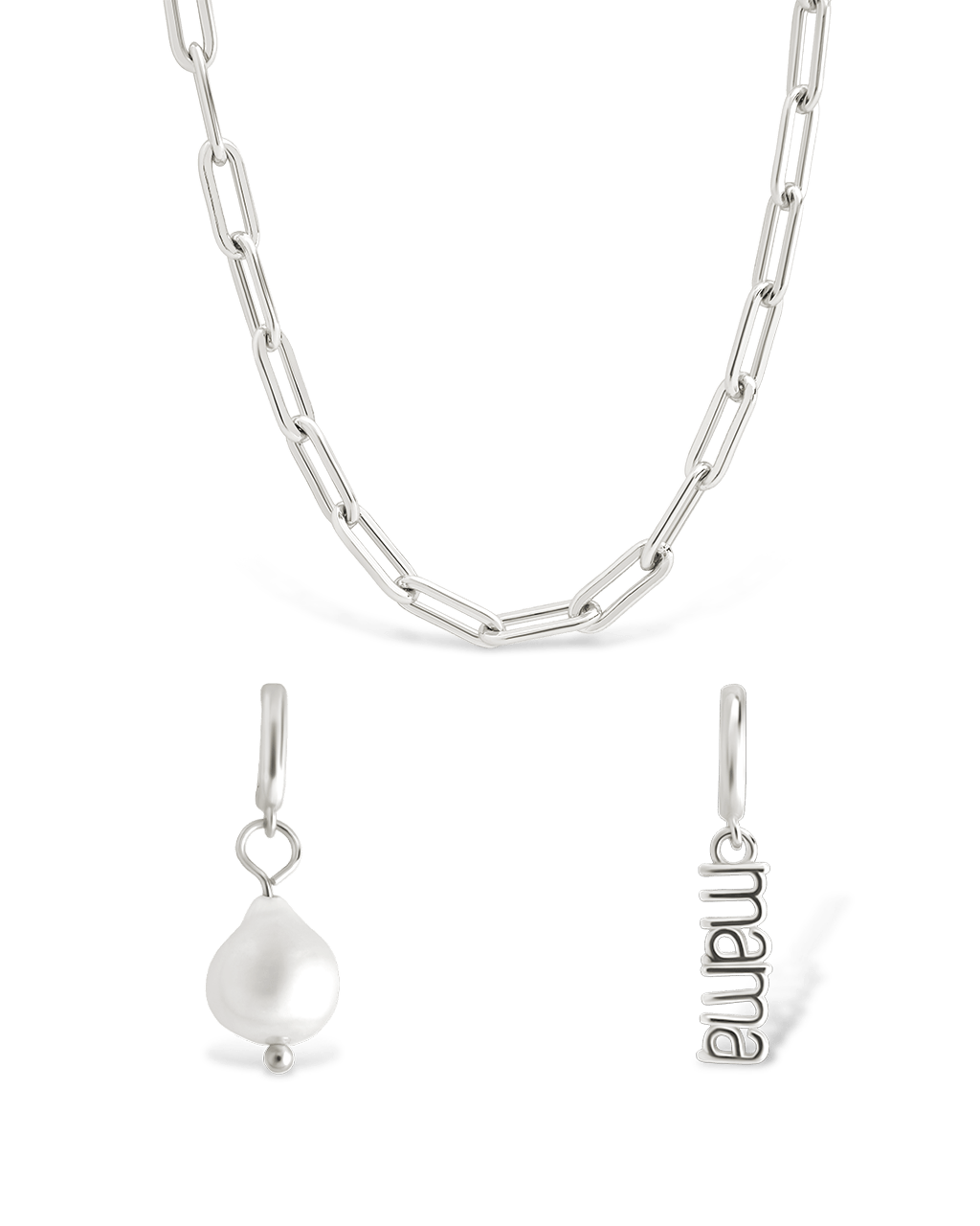 Mother's Day Charm Necklace Set - Sterling Forever