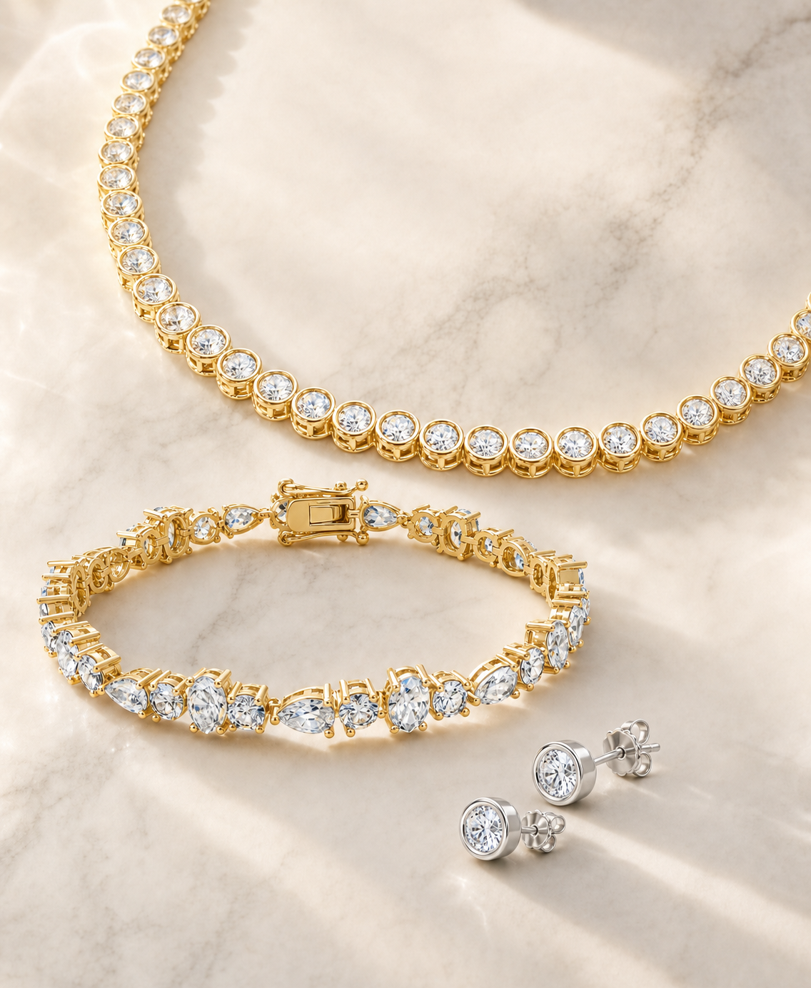 Build Your Own Tennis & Bezel Set — Pick 2, Save 15%