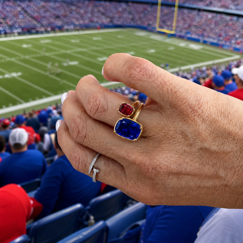 Buffalo Game Day Ring Stack