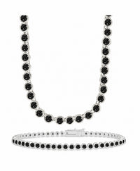 Helene Bezel Black CZ Jewelry Bundle