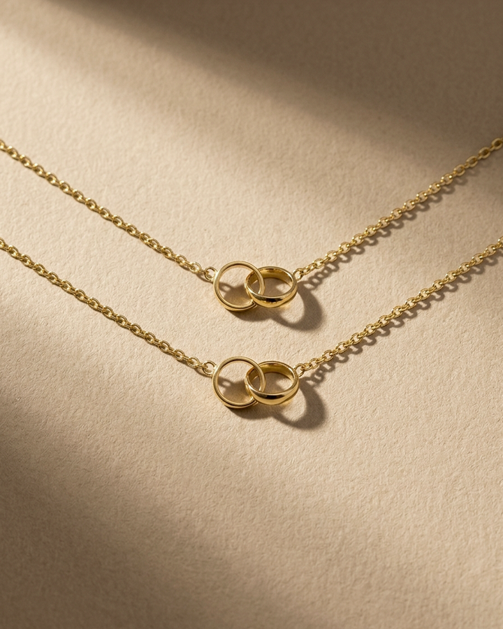 Mother/Daughter Matching Set - “Forever Connected Matching Necklace Set“