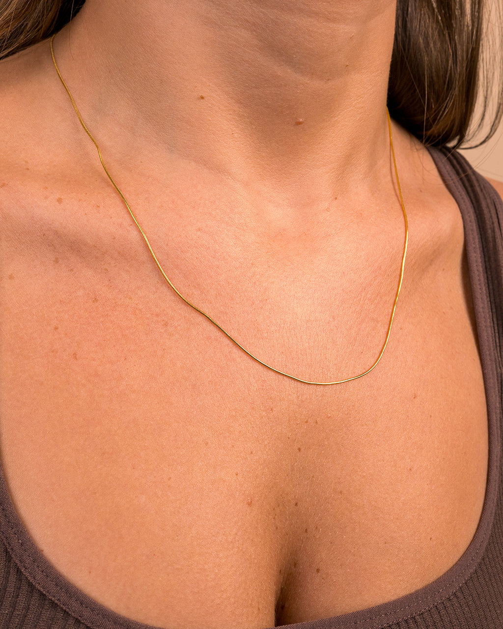 Sterling Silver Adjustable Snake Chain Necklace – Sterling