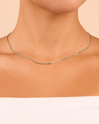 Sterling Silver Adjustable Venetian Chain