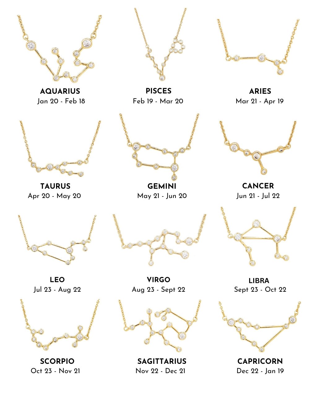 Sterling Silver 'When Stars Align' Constellation Necklace - Sterling Forever