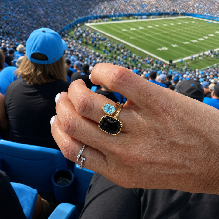 Carolina Game Day Ring Stack
