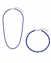 Georgia Sapphire CZ Tennis Bundle