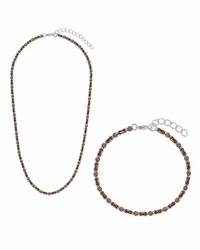 Georgia Chocolate CZ Tennis Bundle
