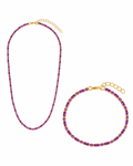 Georgia Amethyst CZ Tennis Bundle