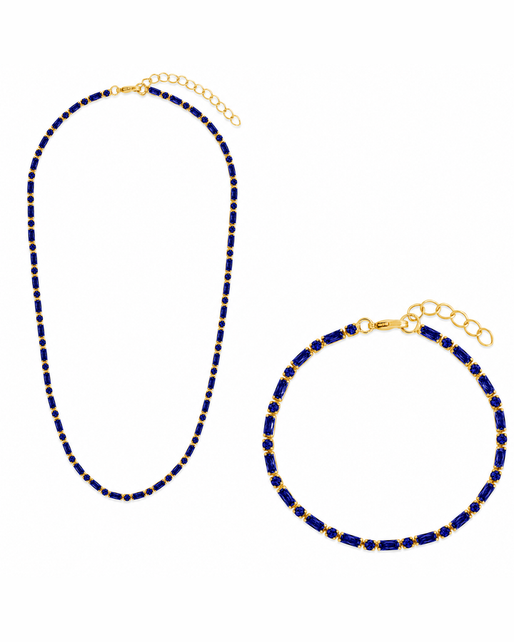 Georgia Amethyst CZ Tennis Bundle