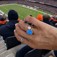 Chicago Game Day Ring Stack