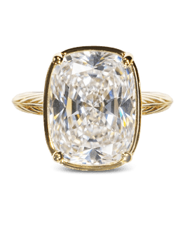 Sterling Silver Elongated Cushion Cocktail Ring