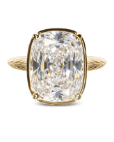 Sterling Silver Elongated Cushion Cocktail Ring