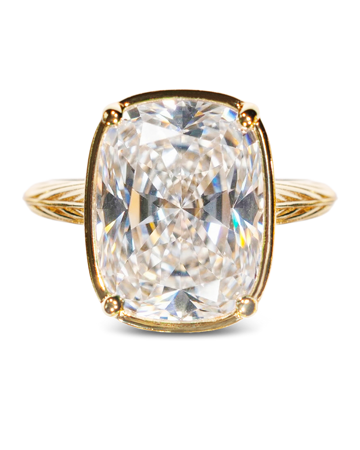 Sterling Silver Elongated Cushion Cocktail Ring