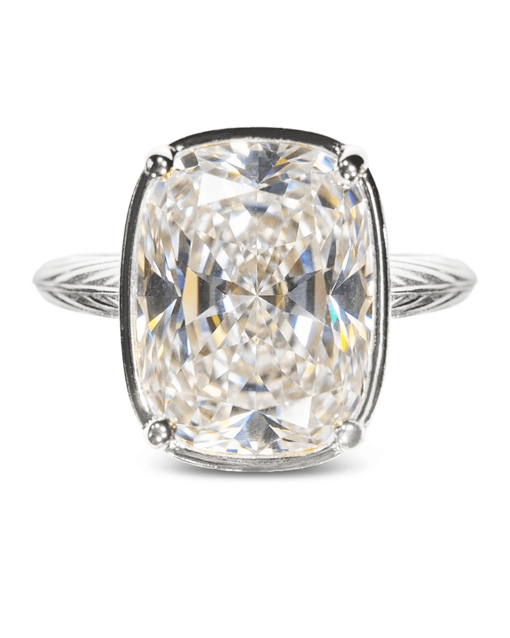 Sterling Silver Elongated Cushion Cocktail Ring - Sterling Forever