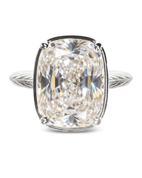 Sterling Silver Elongated Cushion Cocktail Ring - Sterling Forever
