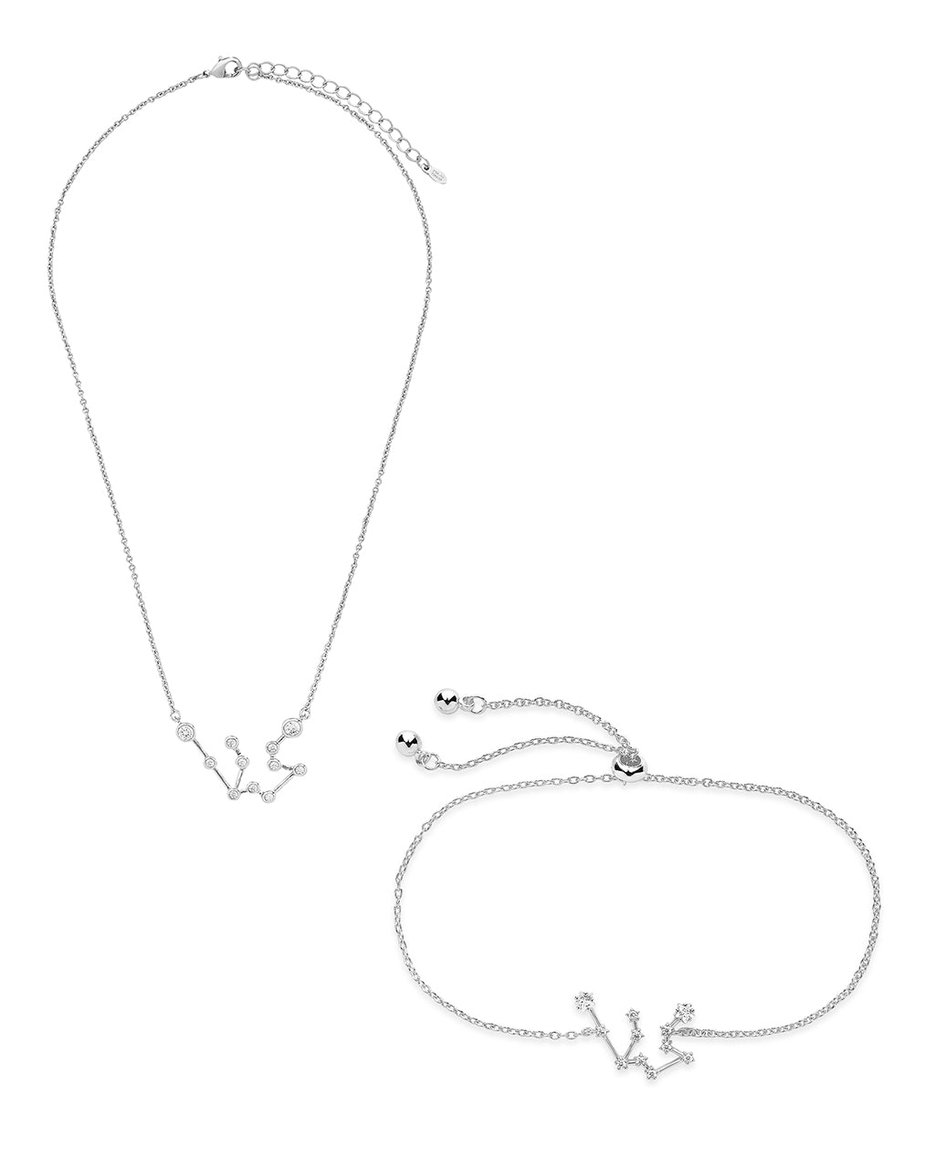 'When Stars Align' Constellation Necklace and Bracelet Set - Sterling Forever