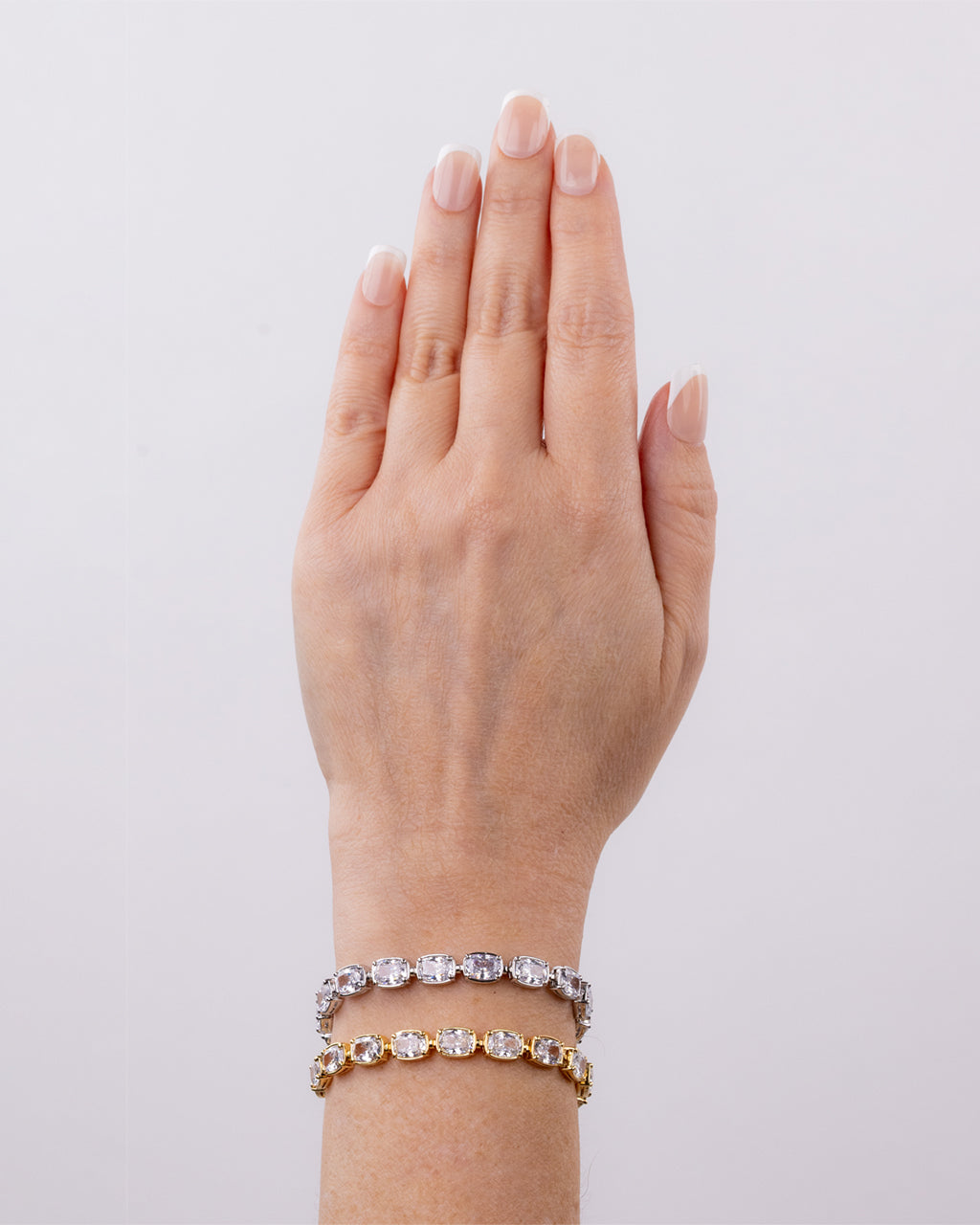 Elongated Cushion Tennis Bracelet