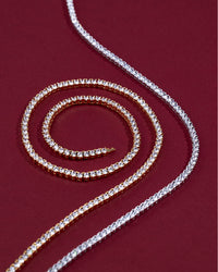 Cecil CZ Tennis Necklace
