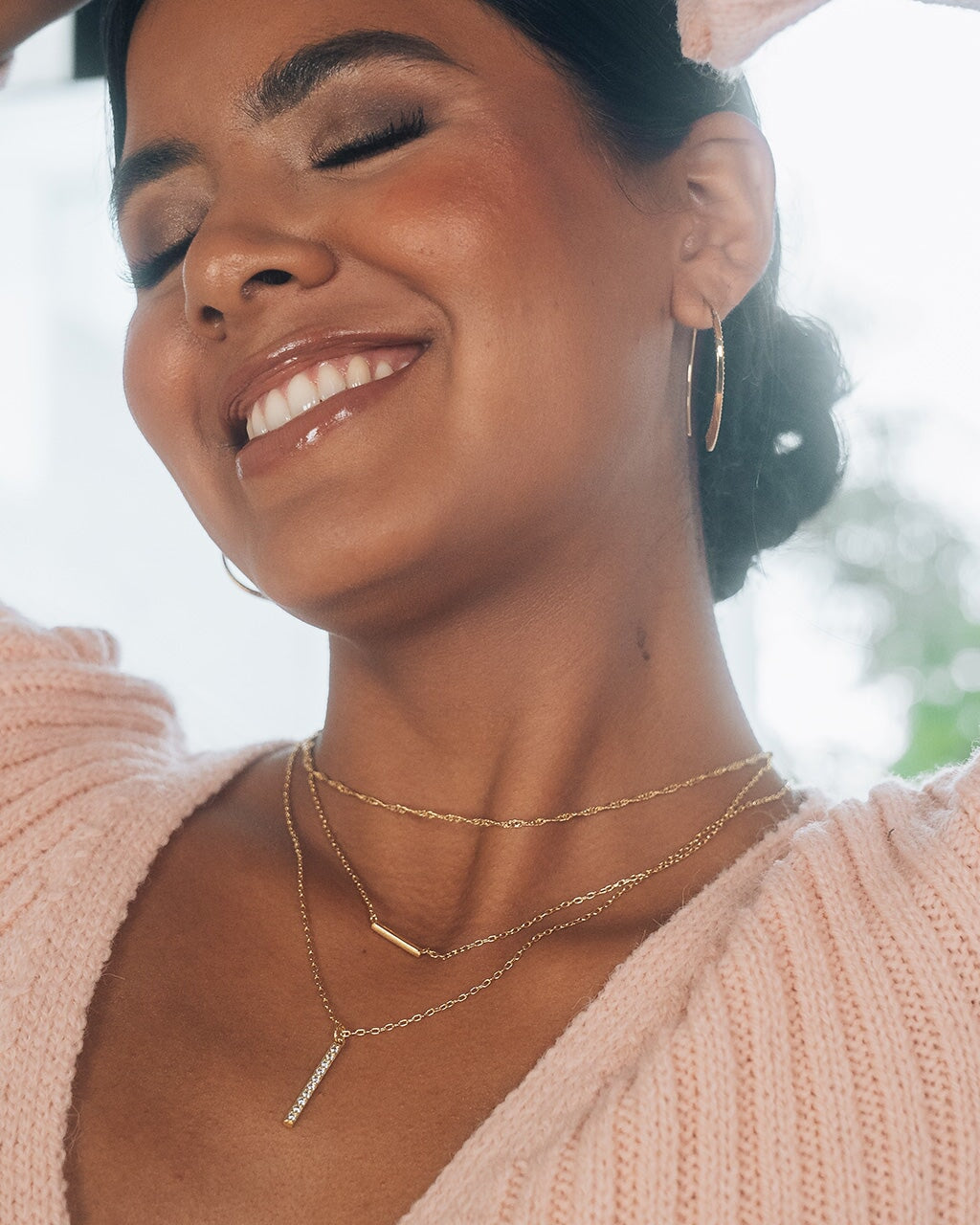 Lottie Layered Necklace Necklace Sterling Forever 
