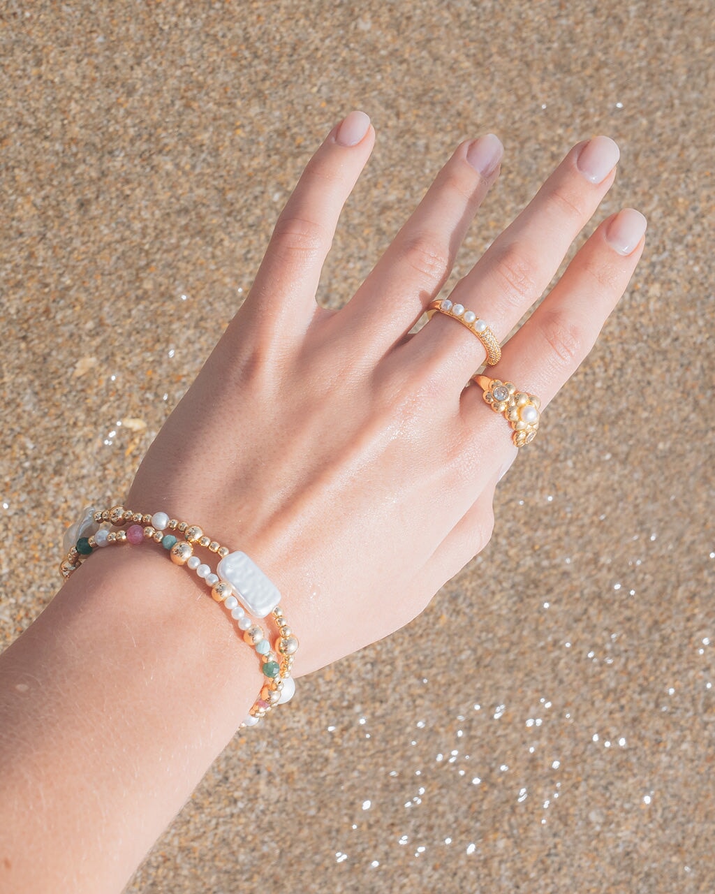 June Open Band Ring Ring Sterling Forever 