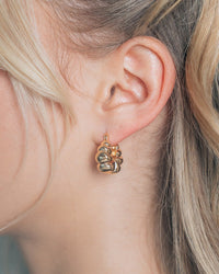 Petite Croissant Hoop Earrings - Sterling Forever