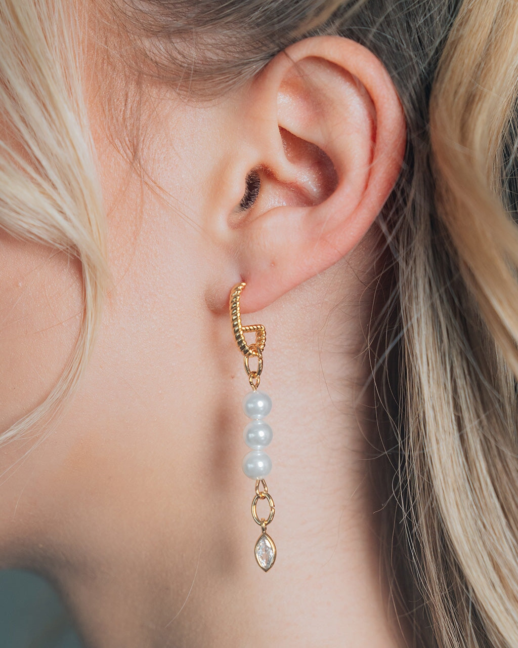 Ivanna Dangle Earrings Earring Sterling Forever 