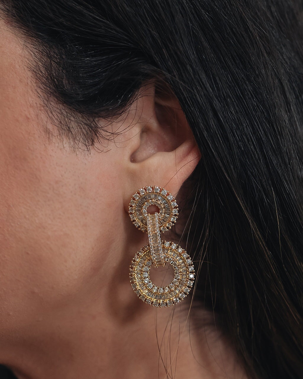 Reese Drop Studs Earring Sterling Forever 