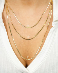Sterling Silver Herringbone Chain - Sterling Forever