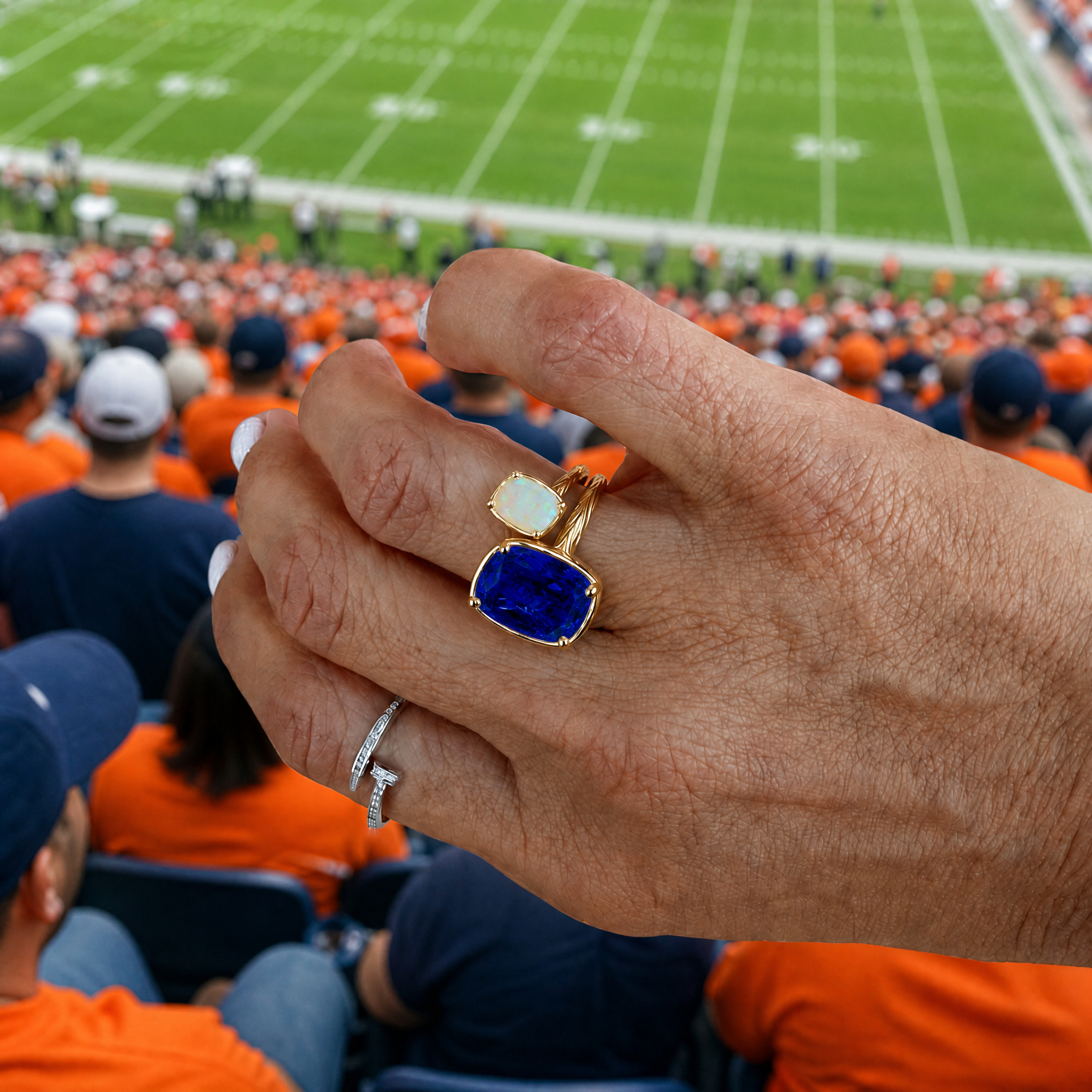 Denver Game Day Ring Stack