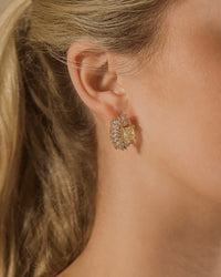 Nina Elongated CZ Stud Earrings