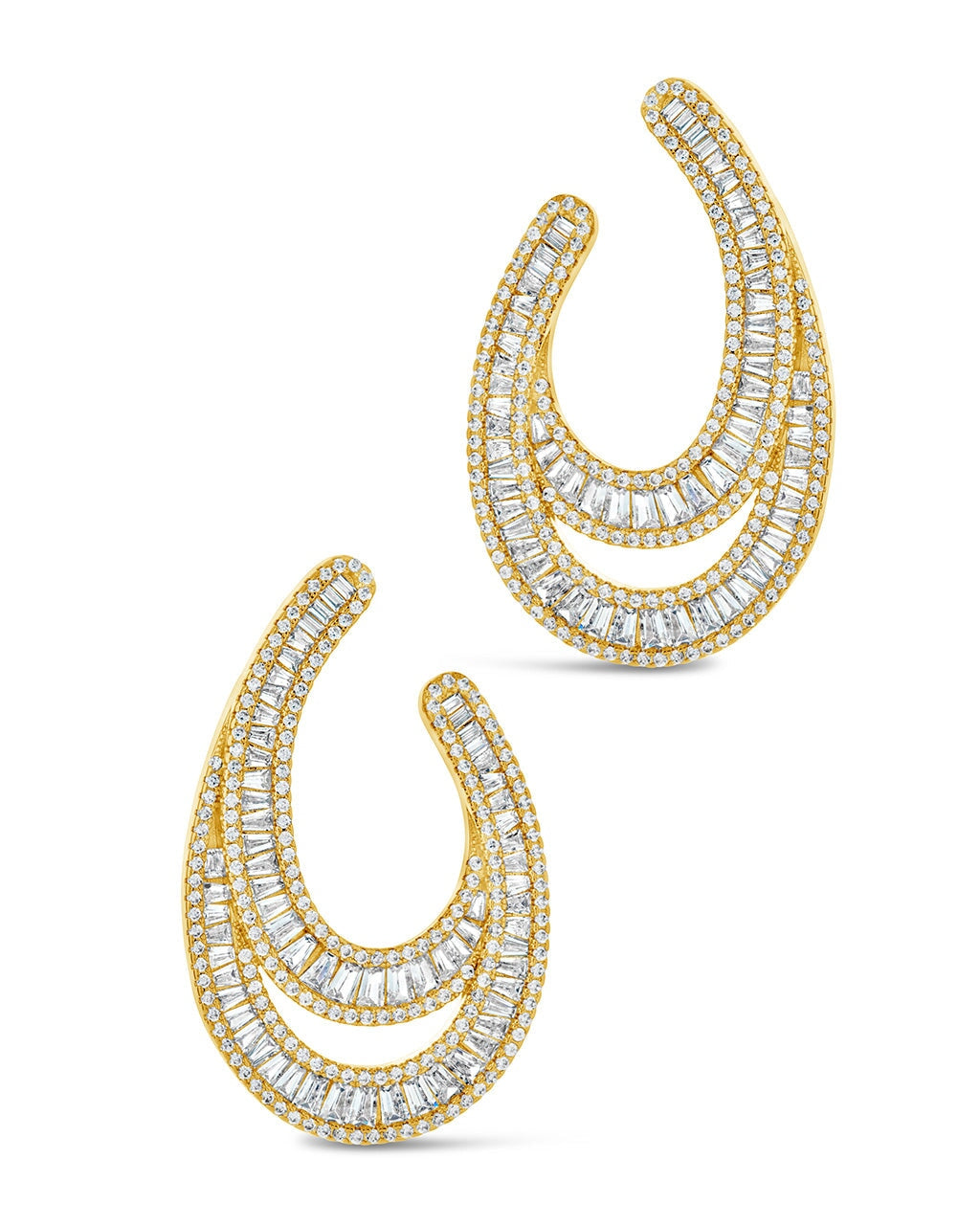 Gabriella Drop Studs Earring Sterling Forever 