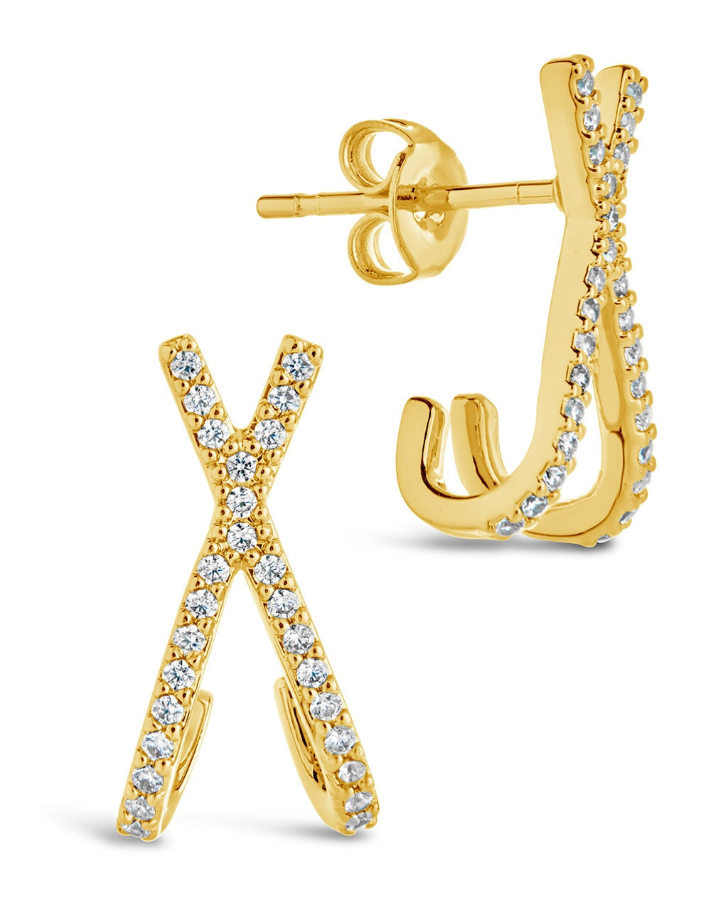 Katie Studs Earring Sterling Forever Gold 