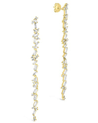 Connie CZ Drop Stud Earrings - Sterling Forever