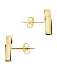 Colsie Tapered CZ Stud Earrings - Sterling Forever