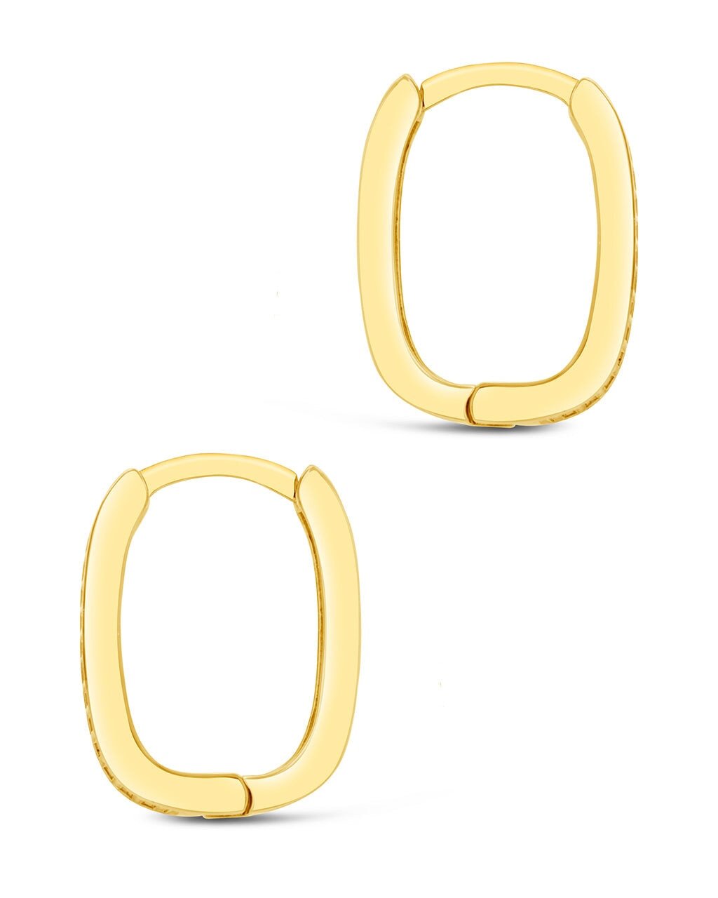 Renee CZ Huggie Hoop Earrings - Sterling Forever