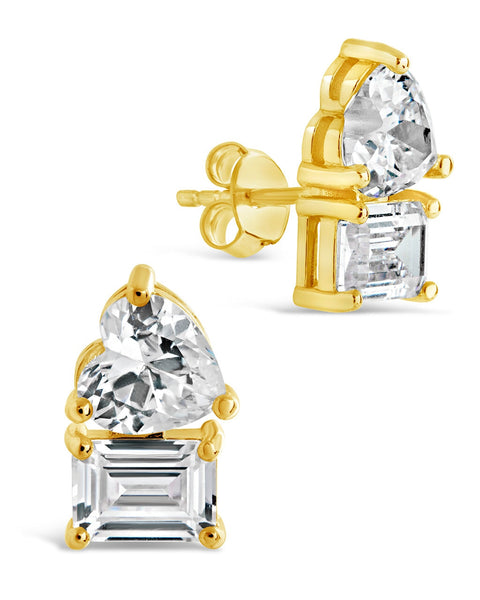イヤリング TATIANA Classic cubic heart earrings EC1910 MUSINSA | TATIANA Classic cubic heart earrings EC1910