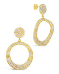 Juniper CZ Statement Drop Earrings - Sterling Forever